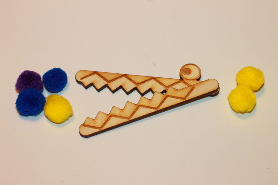 "Krokodiliukai" (Daugiau, mažiau, lygu)