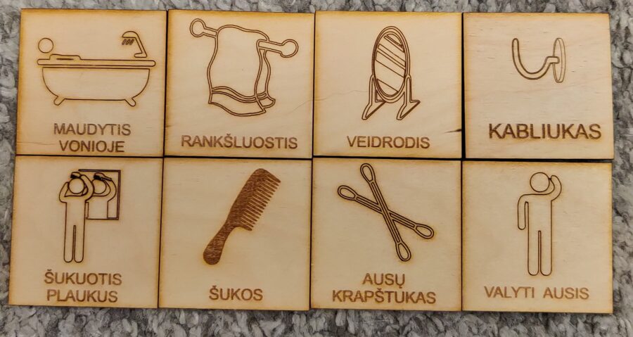 "Švarus vaikas" 8 arba 4 dalių eigos rinkinys